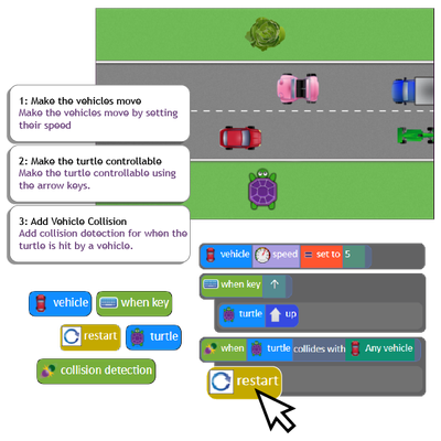 A image showing 2Code in Purple Mash by 2Simple Ltd