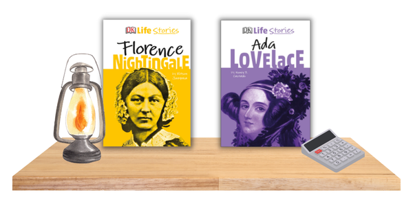 DK Women science books