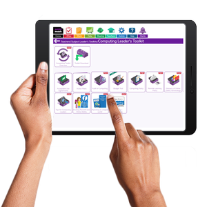 An image showing the Computer toolkit on a tablet.png