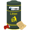 An image showing the Litter Poster activity within Purple Mash.png